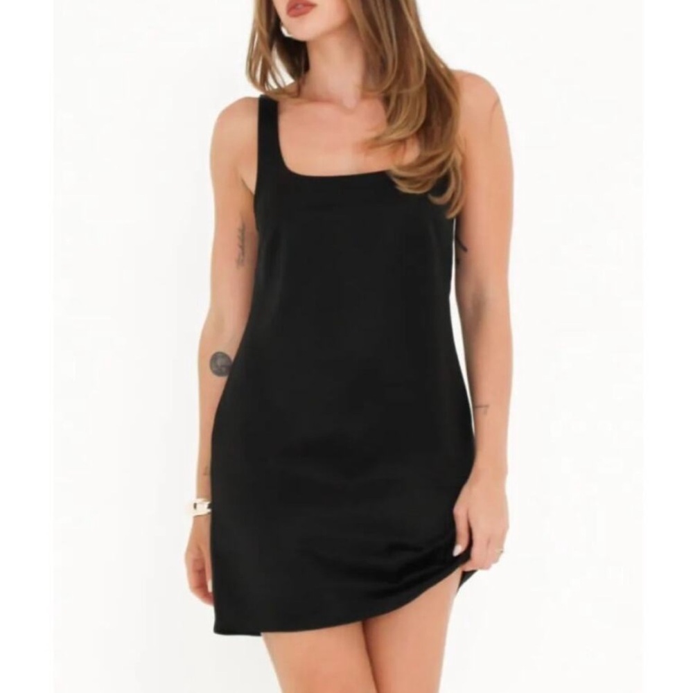 Rumored Monaco Mini Dress In Black